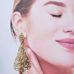 -1-Brinco Brinco Maxi Dourado metal  - banhado a ouro 